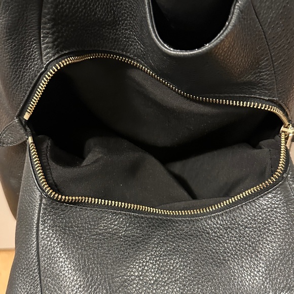 Vintage Coach Black Leather Shoulder Bag - Picture 5 of 6